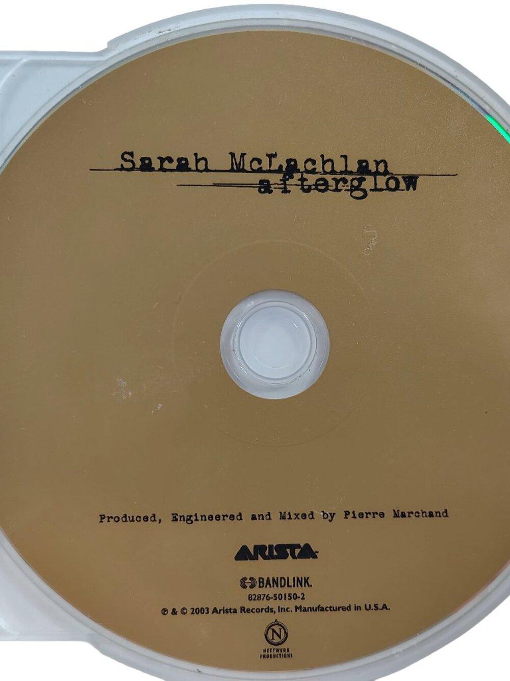 (2003) Sarah McLachlan - Afterglow Music CD